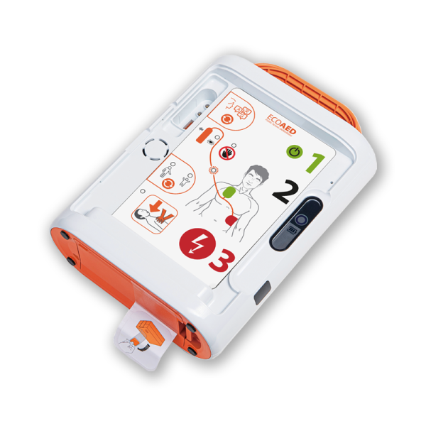 ECO AED Defibrillator Halbautomat - Fabula - medical concept