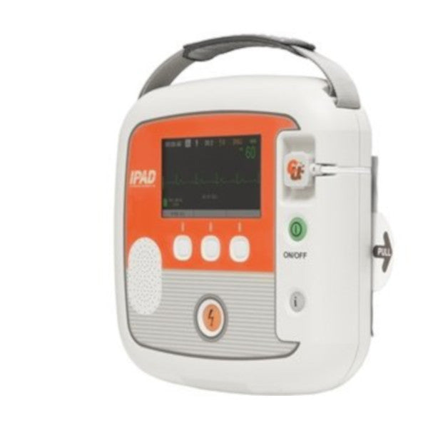 Halbautomatischer Defibrillator mit EKG-Anzeige - ME PAD Pro - Fabula - medical concept