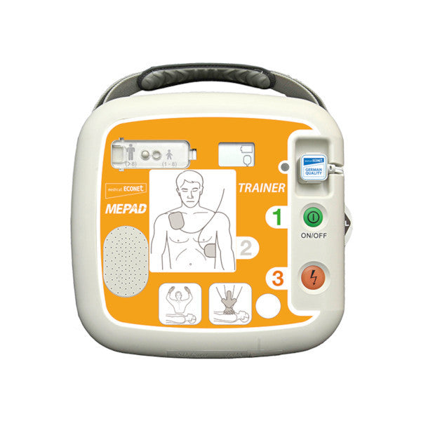 Halbautomatischer Externer Defibrillator - ME PAD Trainer - Fabula - medical concept