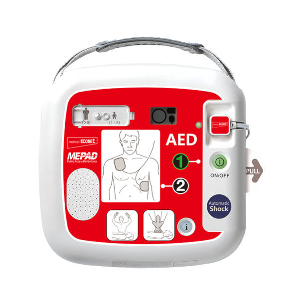 Vollautomatischer Externer Defibrillator - ME PAD Automatik - Fabula - medical concept